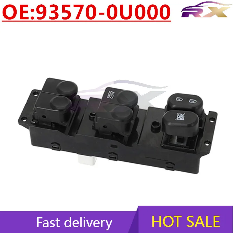 

OEM:93570-0U000 Power Window Master Control Switch For Hyundai Verna
