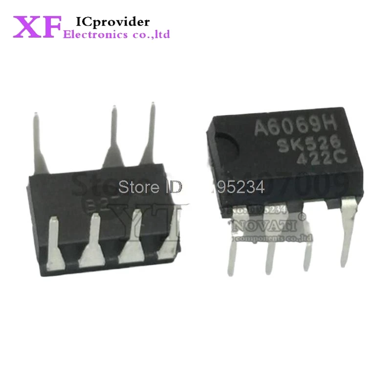 10 pieces / lot STR-A6069H A6069H DIP-7 IC Chips REG PWM CONV AC/DC Best quality