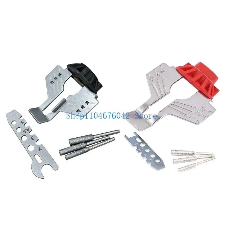 652F Chainsaw Sharpening Set Chainsaw Sharpening Electric Grinder Sharpening Polishing Attachment Chainsaw Chain Tool Drill