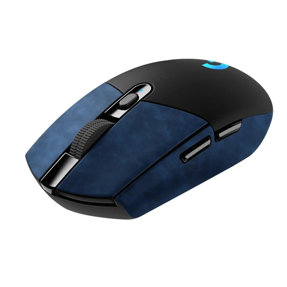 رقيقة جدا مريحة مقاومة للعرق الماوس المضادة للانزلاق شريط لحام ل Logitech G304 مايكرو الألياف الجلدية ماوس الجلد ملصقات