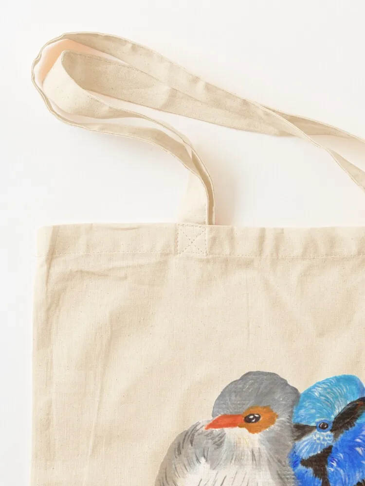 Fairy Wrens love Tote Bag Cloth bags Shopper handbag Fabric bag women bag