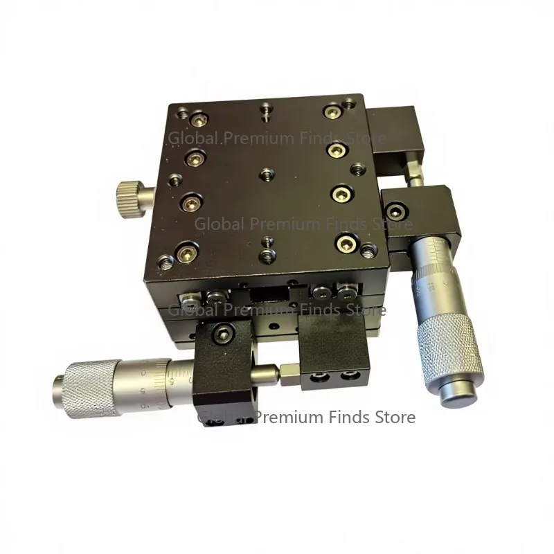 Precision Manual Linear XY Stage LDTSZ-02-04 53x53mm Size 25mm XY Travel Linear Translation Stage