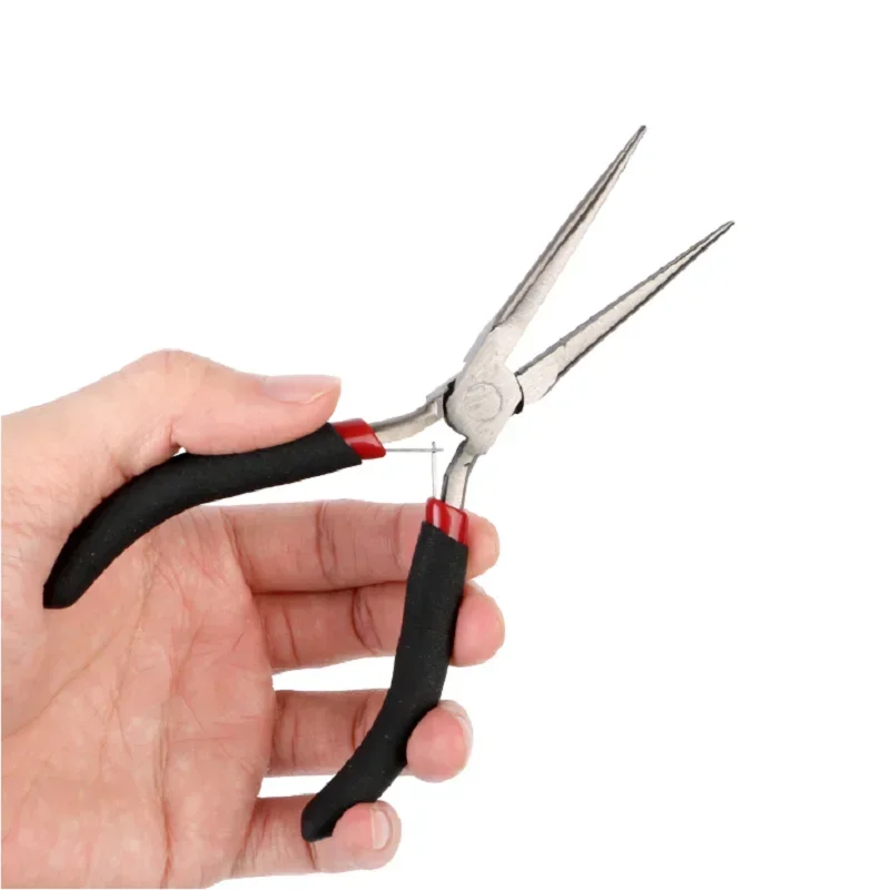 Hand Tool, 4.5 Inch Mini Sharp Nose Pliers, Jewelry Pliers Extension Sharp Nose Pliers