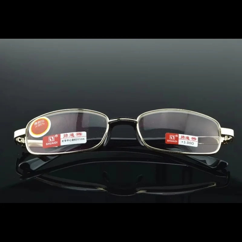 Gafas De Lectura natural crystal With Box Gold Antireflection Men Women Reading Glasses +1 +1.5 +2 +2.5 +3 +3.5 +4