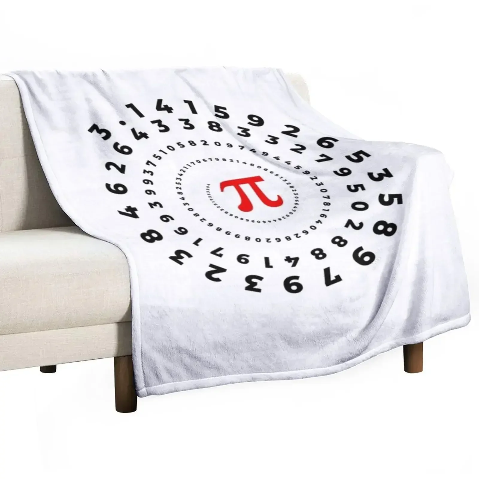 Happy Pi Day Mathematics Teacher Symbol 314 Math Nerd Throw Blanket Large Decorative Sofas Blankets