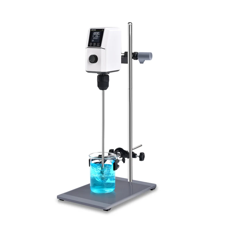 Laboratory Overhead Electric Stirrer, Industrial Mechanical Agitator for Chemical Lab Mixing Applications