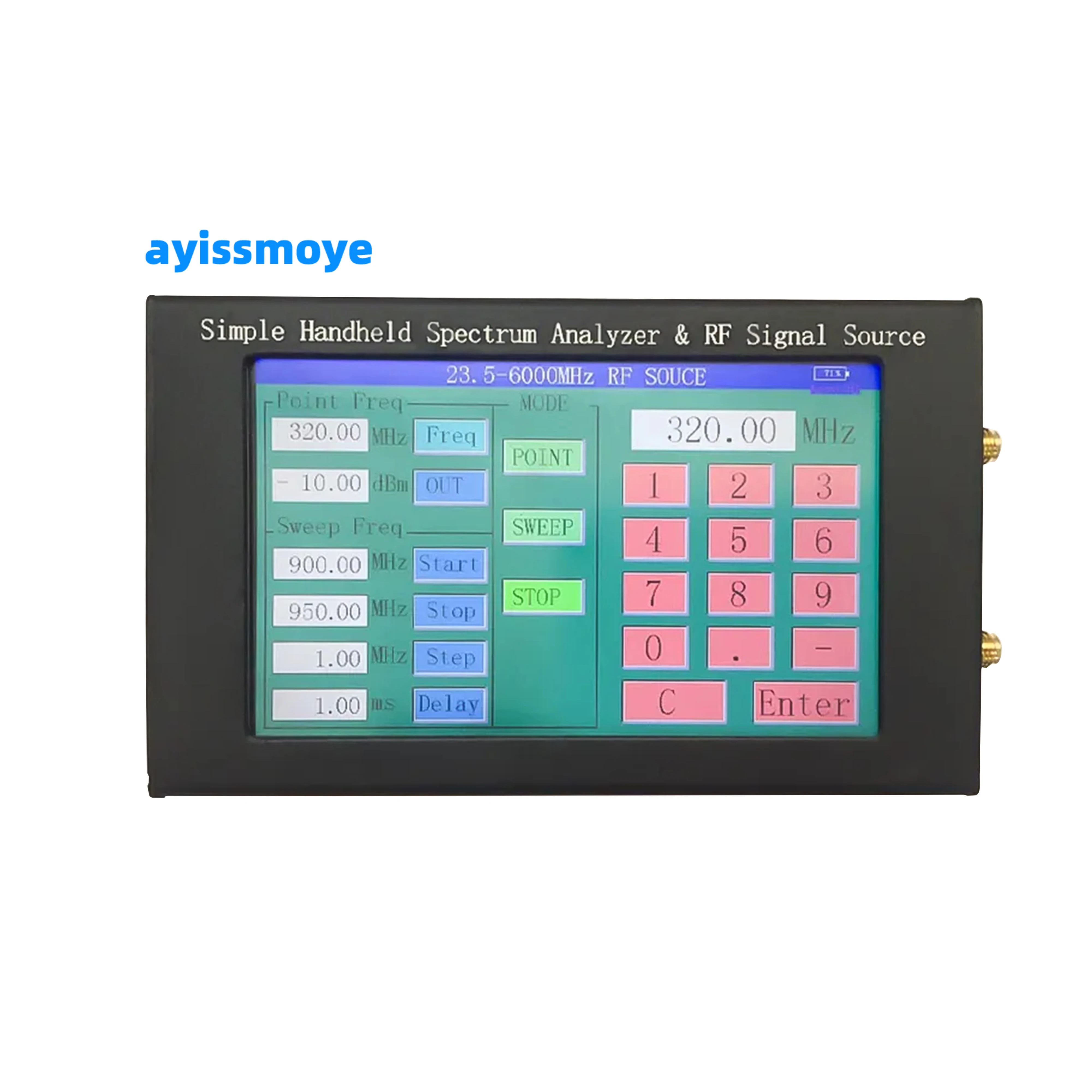 

Простые портативные повторители спектрометра и осциллографа с анализатором спектра — измеряют стробоскопический спектр и освещение
