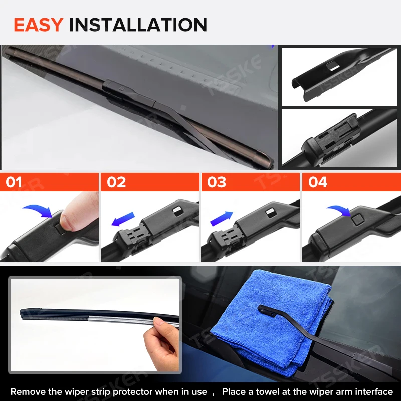 Windshield Windscreen Wiper Blades For Skoda Kodiaq 2016 - 2020 Front Rear Window 2017 2018 2019 24\