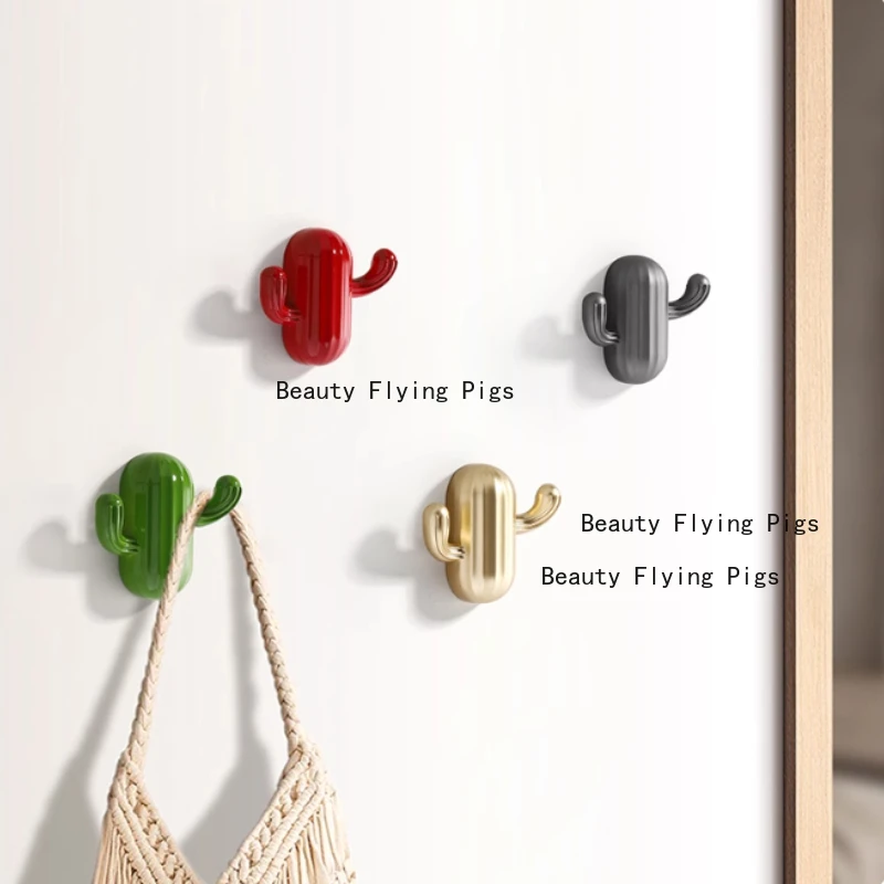 1Pc Zinc Alloy Cact…