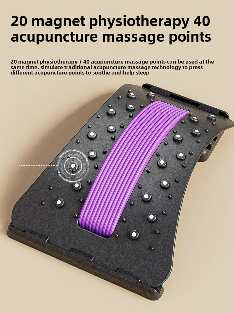 Portable Back Traction Stretch Support Plate, Body Stretching Equipment For Daily Back Opening And Body Relax Exercise At Home