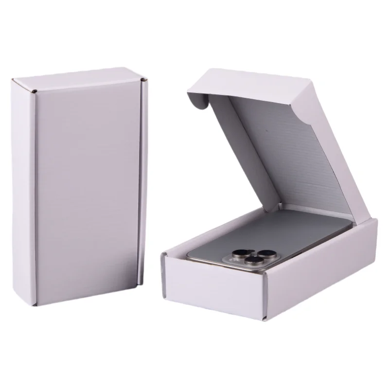 

500pcs Custom Design Printing Logo Foldable Generic Rigid Box for Mobile Phone Refurbished Second Hand Smartphone Boxes A339