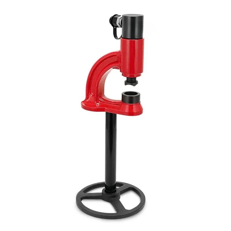 

Vertical Metal Hole Puncher High Strength Alloy Steel C Head With CP 700 Pump 2 Dies For Stainless Steel Iron Copper Aluminum