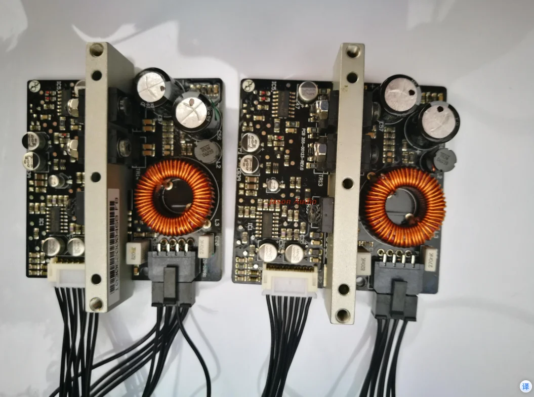 2PCS ICE250A ICEPOWER250A 증폭기 모듈 + ICEPOWER250A + 케이블 용 1Pcs 45V 600W 전원 공급 장치 보드