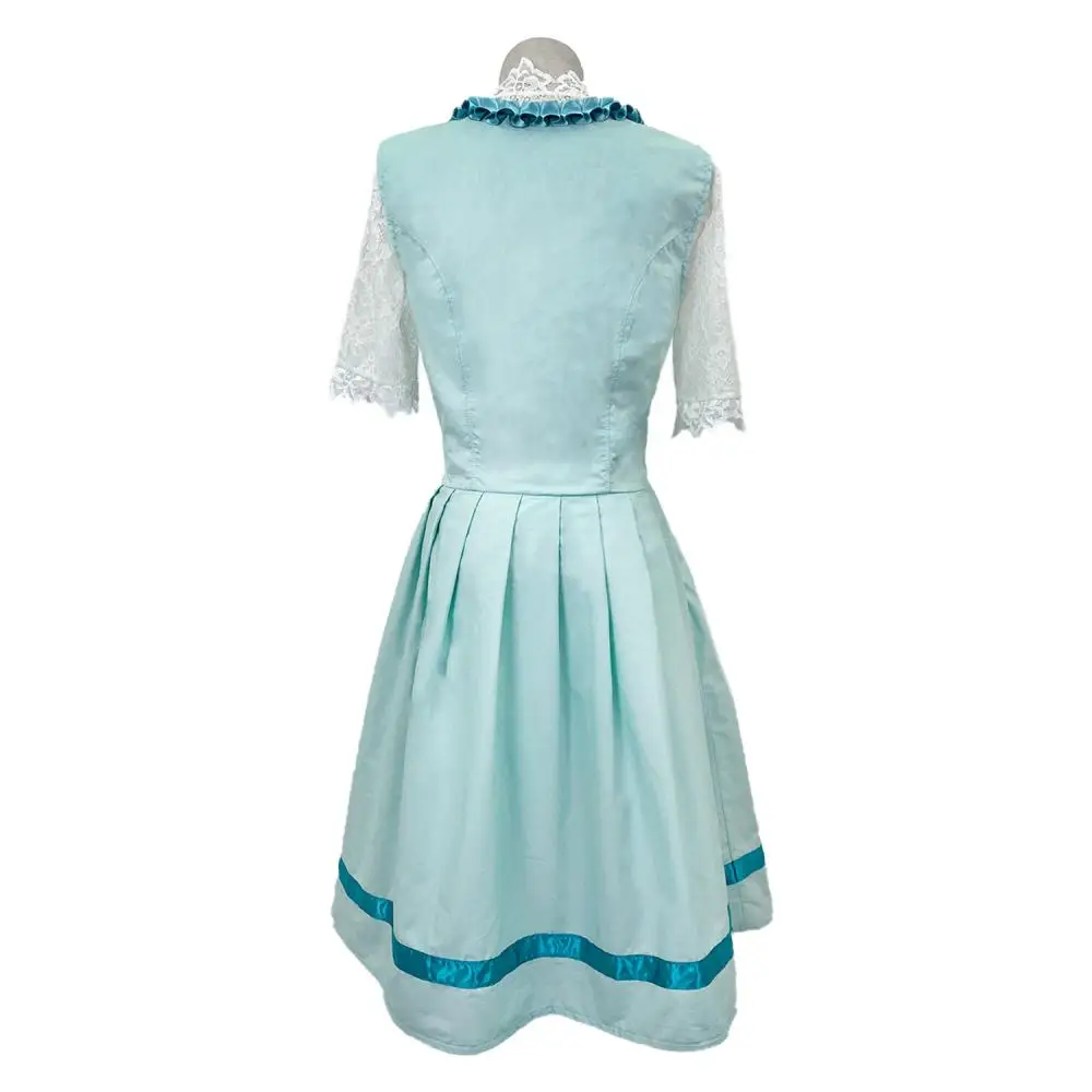 Nouveau loween Mh Beer Festival Long Sve ort imprimer Dr scène Performance Costume femmes vêtements ethniques traditionnels