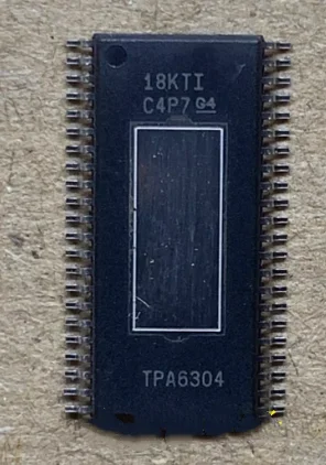 

TPA6304QDDVRQ1 TPA6304 HTSSOP44 10PC