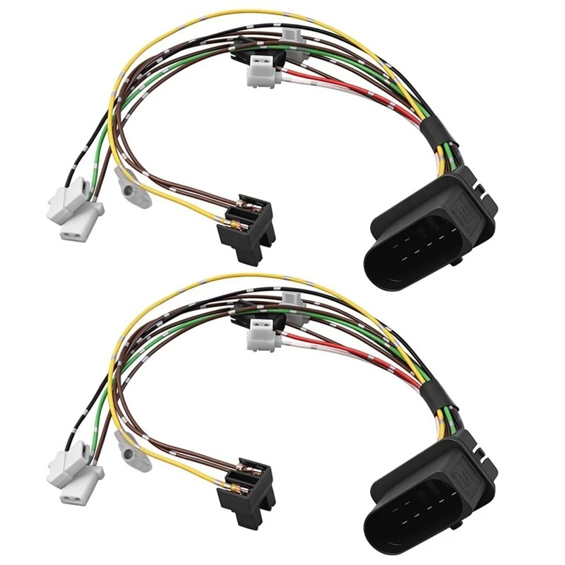 A91D For MK4 Golf GTI 1999-2005 Compatible Headlight Fog Light Wiring Harness Assembly For 2X-AAR-GOLF-FOG, 2XAARGOLFFOG