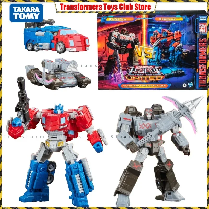 TakaraTomy Transformers Legacy United Gladiator Megatron Security Officer Orion Pax Fractured Friendship 2-pack Action Figure