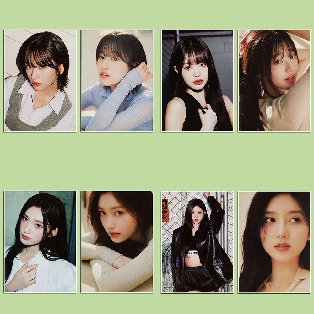 KPOP IVE Off The Record Album Photo Poster Member Self-adhesive Pictorial Wonyoung Liz Yujin Rei Gaeul Wall Sticker Fans Gift