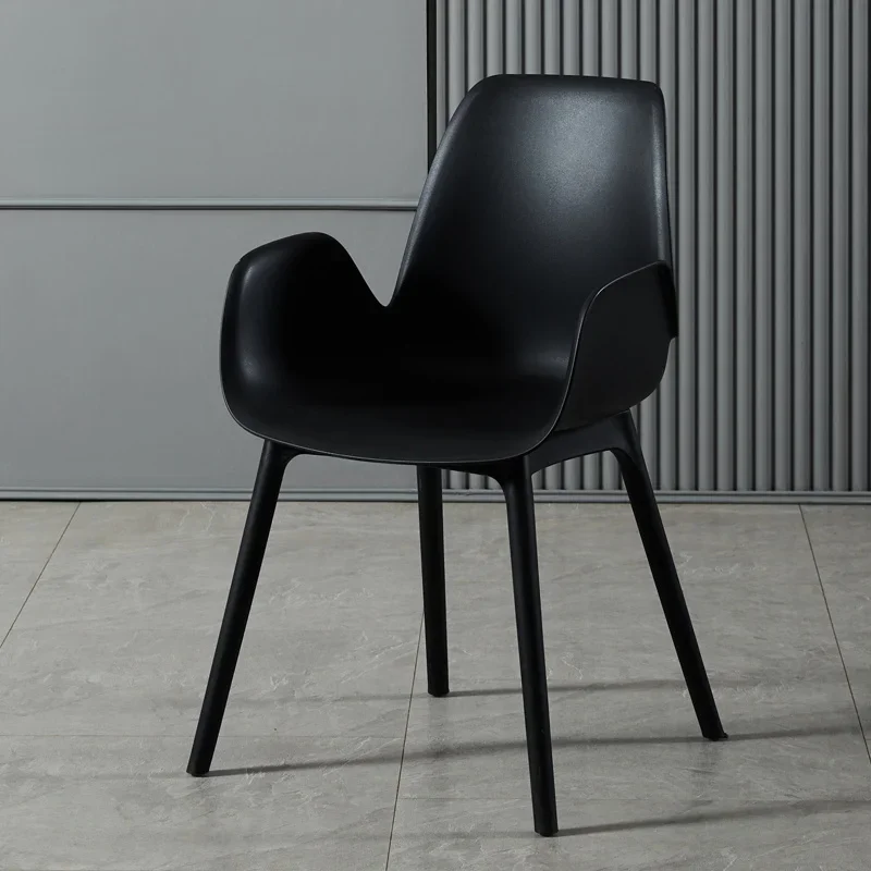 

Plastic Nordic Dining Chairs Accent Kitchen Ergonomic Outdoor Dining Chairs Living Room Modern Cadeiras Home Furniture SR50DC