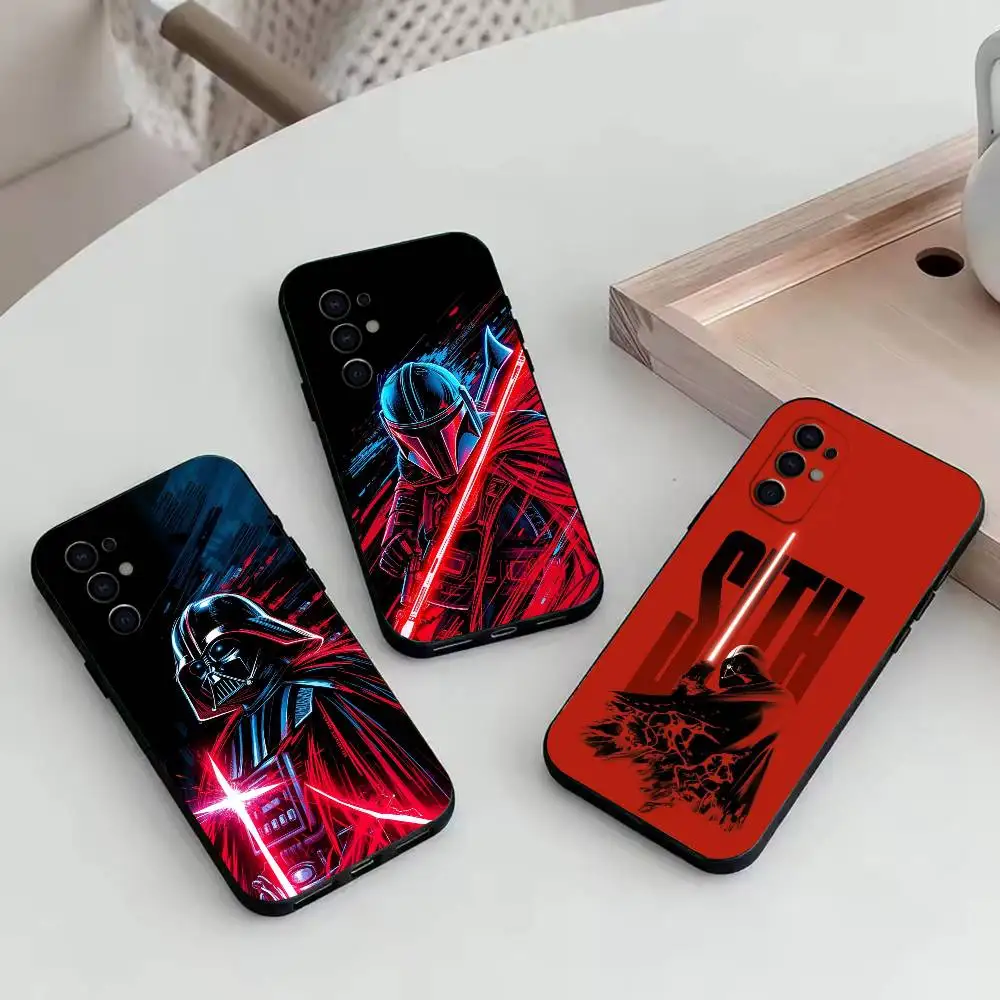 

D-Darth V-Vader Phone Case For Samsung S25,S24,S21,S22,S23,S30,Ultra,S20,Plus,Fe,Lite,Note,10,Black Cover
