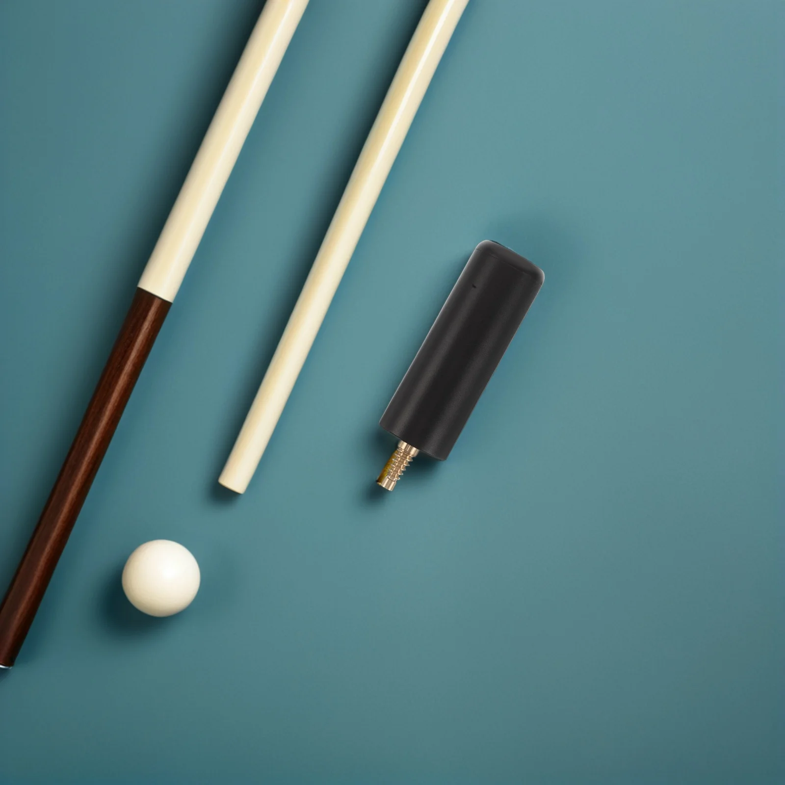 

Billiards Pool Cue Extension Plastic 3 Inch Cue Stick Lengthener Comfortable Install Portable Billiard Accessories