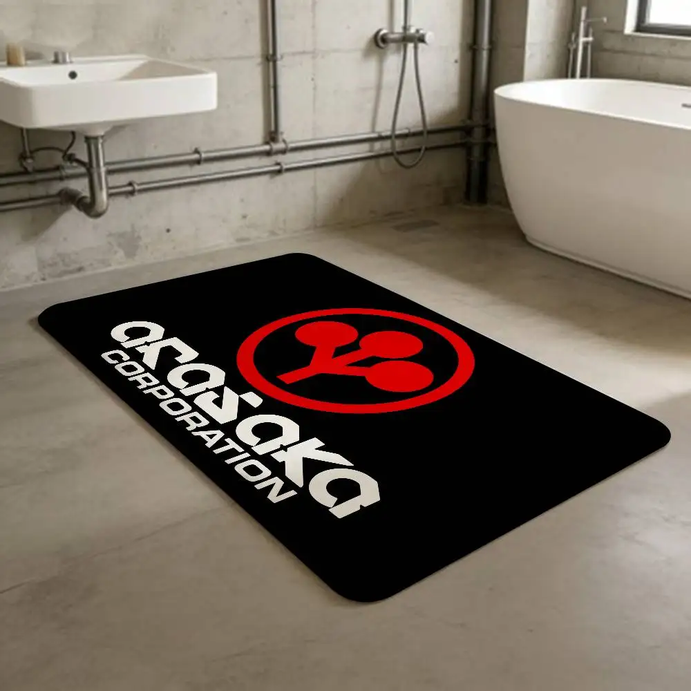 Arasaka Corporation Logo Door Mat Washable Non-Slip Living Room Sofa Chairs Area Mat Kitchen Doormat Area Rug