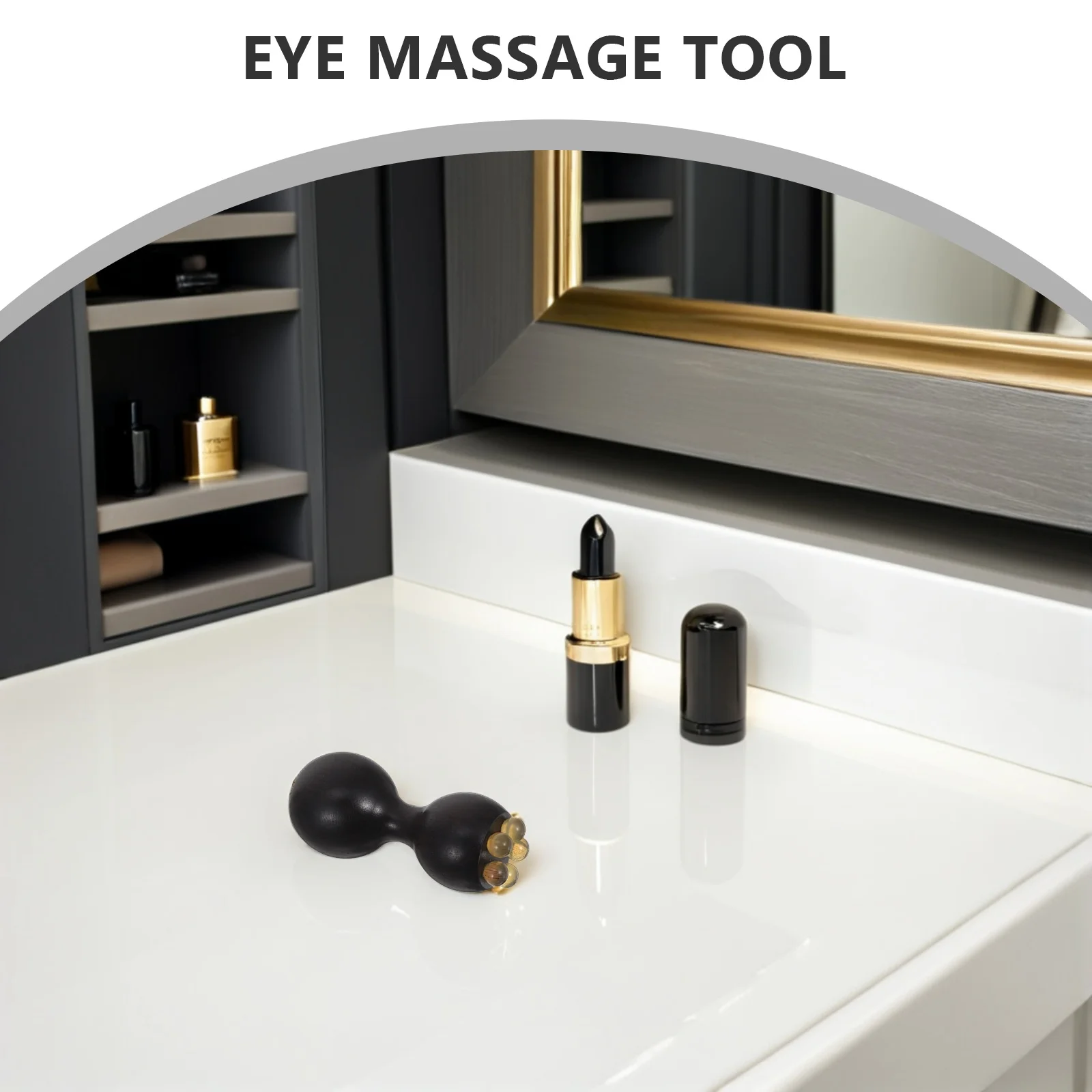 

Sandalwood Massager Stick Natural Wood Facial Acupressure Tool For Eye Cream Application Under Eye Care Deep Tissue Massage