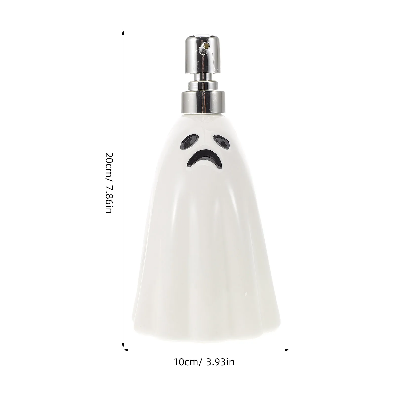 Ceramic Soap Dispenser White Refillable Pump Bottle Precise Dispensing for Bathroom Kitchen Hand Wash Ceramic Soap Dispenser