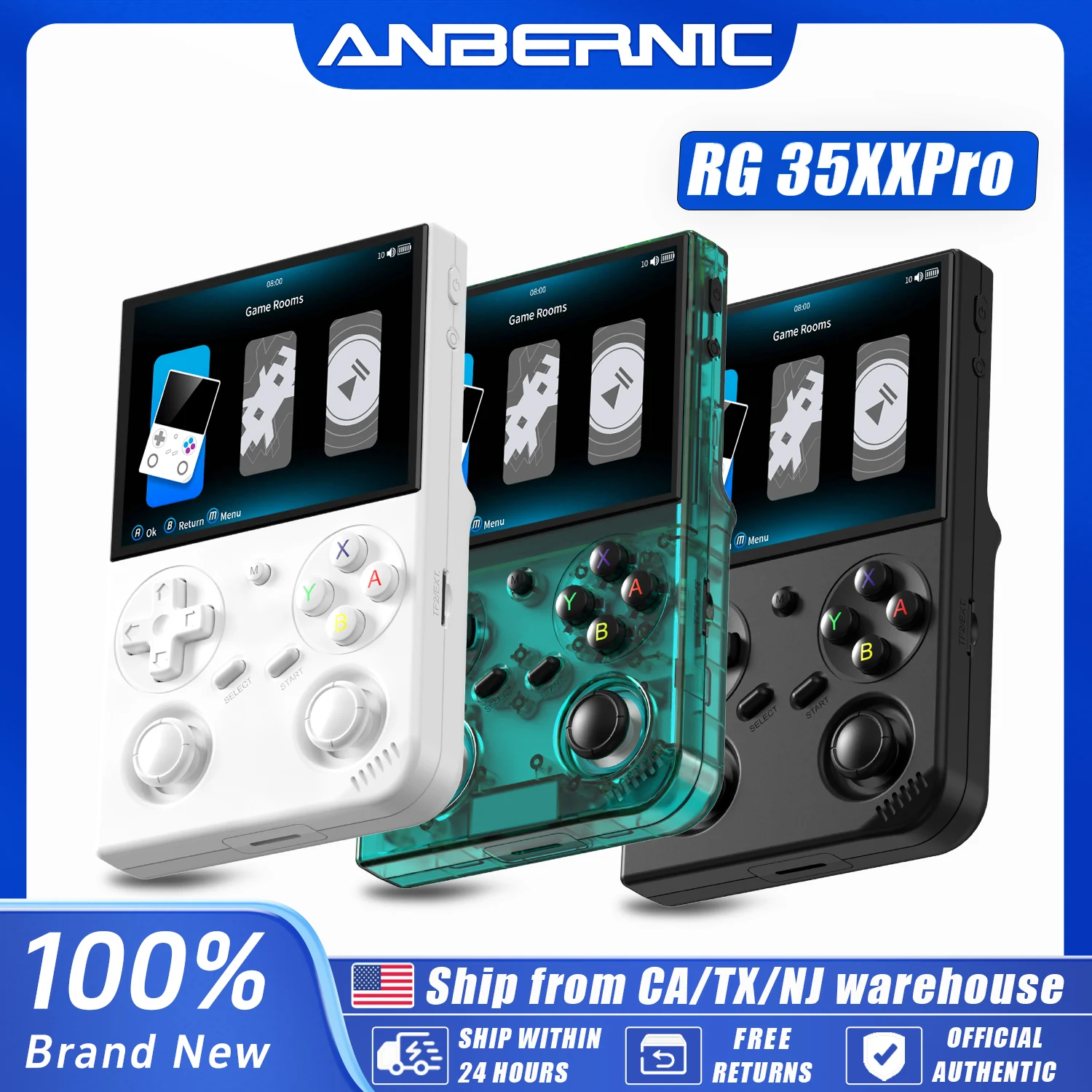Gaming Console Under 5000 - Anbernic RG 35XXPRO เครื่องเล่นเกมพกพา 64 บิต