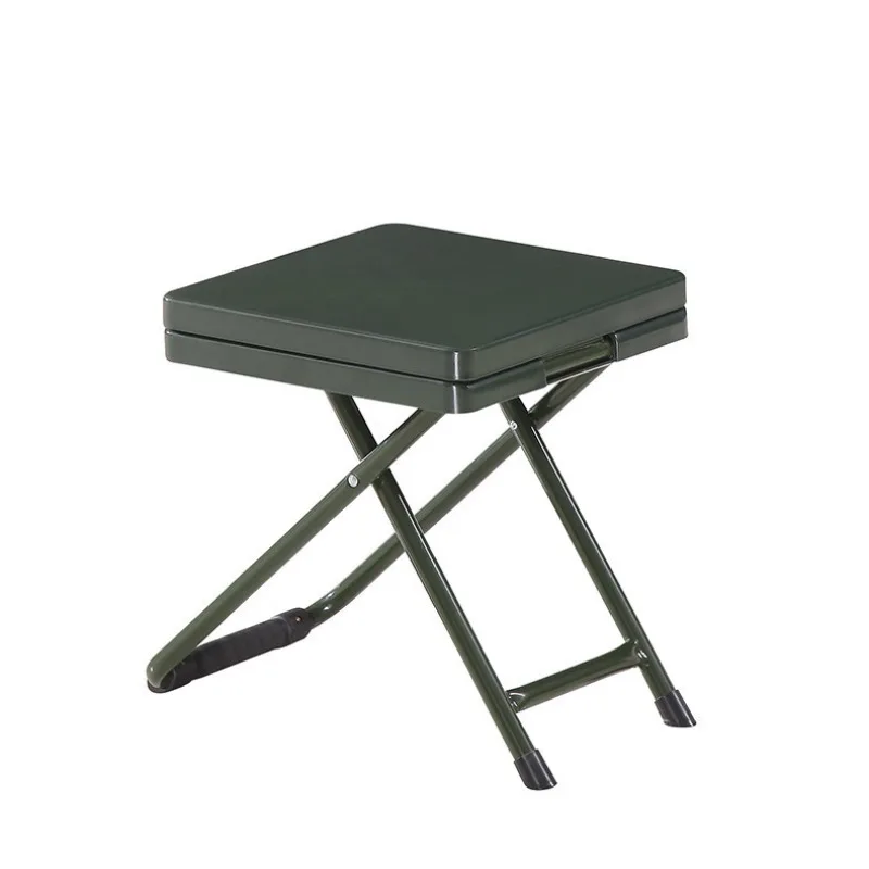 Outdoor Portable Folding Stool Field Training Study Chair Student Multipurpose Folding Writing Chair