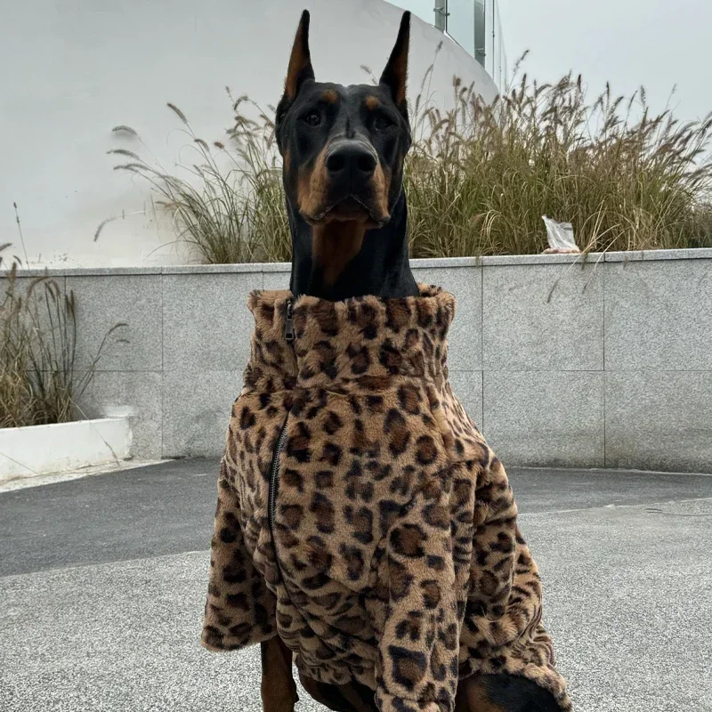 Winter Big Large Dog Clothes Coat Dobermann Belgian Malinois Shiba Inu Border Collie Husky Labrador Golden Retriever Clothing