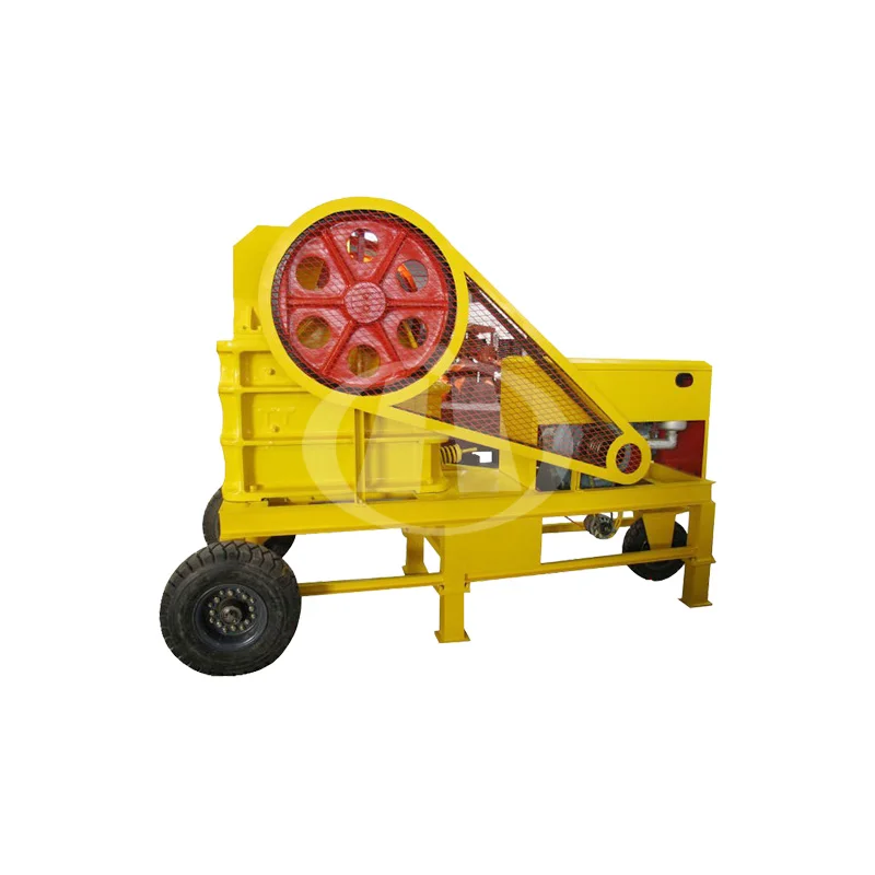 Low Consumption Mini Diesel Stone Jaw Crusher for Sale