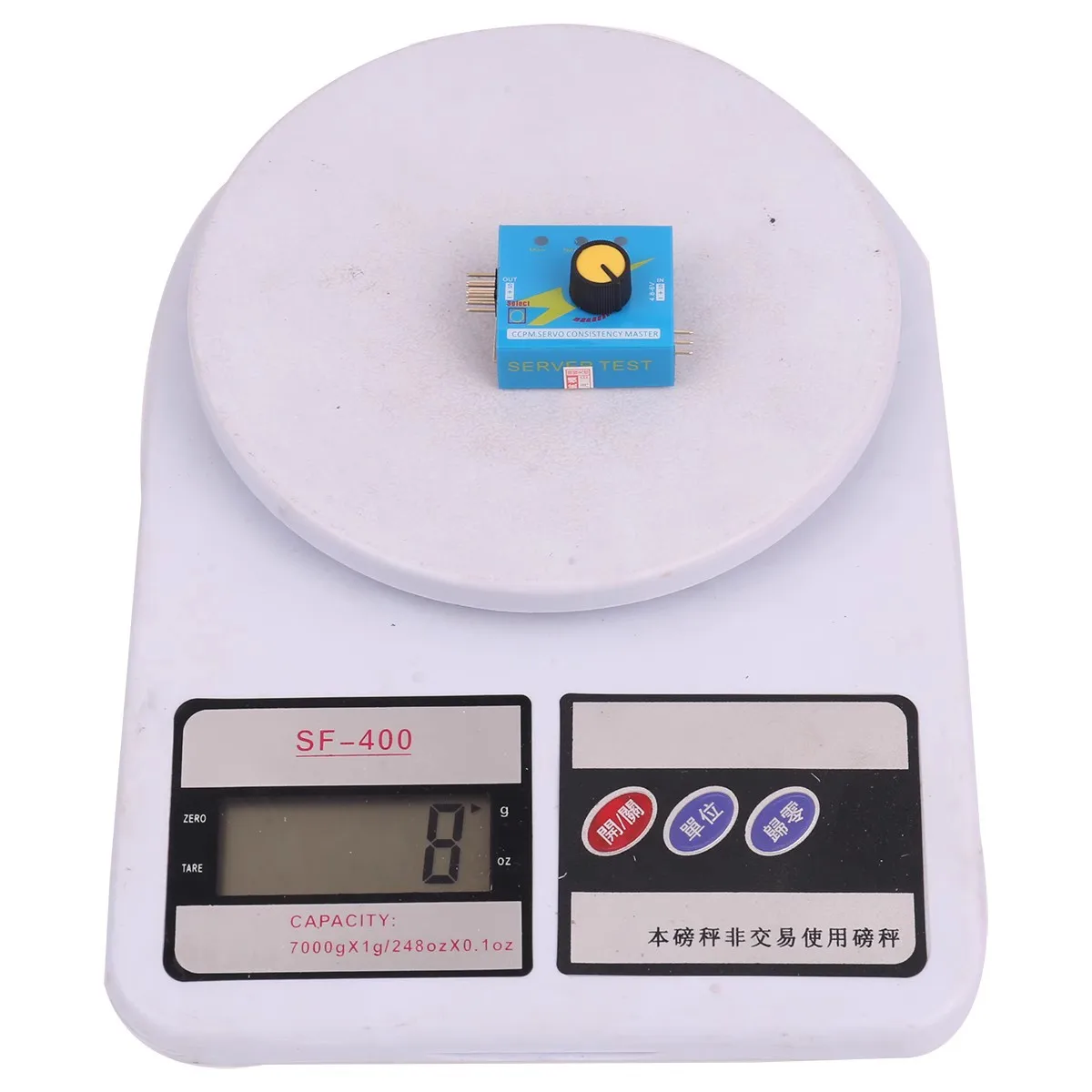 5Pcs simple servo tester ESC motor model aircraft servo detector multi-function governor tester