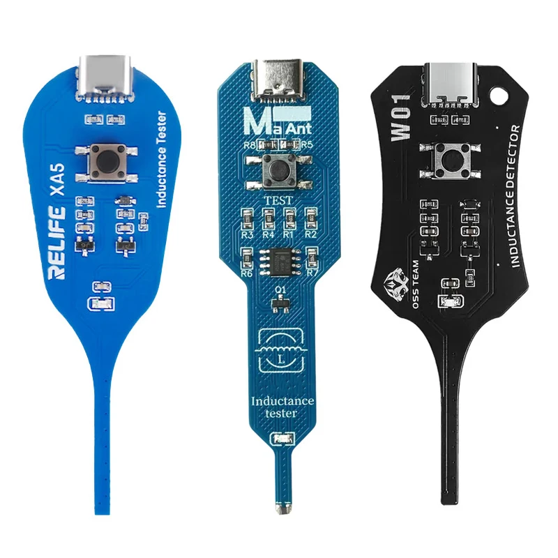 RELIFE XA5 OSS W01 MAANT M093B Type-C Motherboard Coil Tester Inductor Detector Tool Quick Fault Check