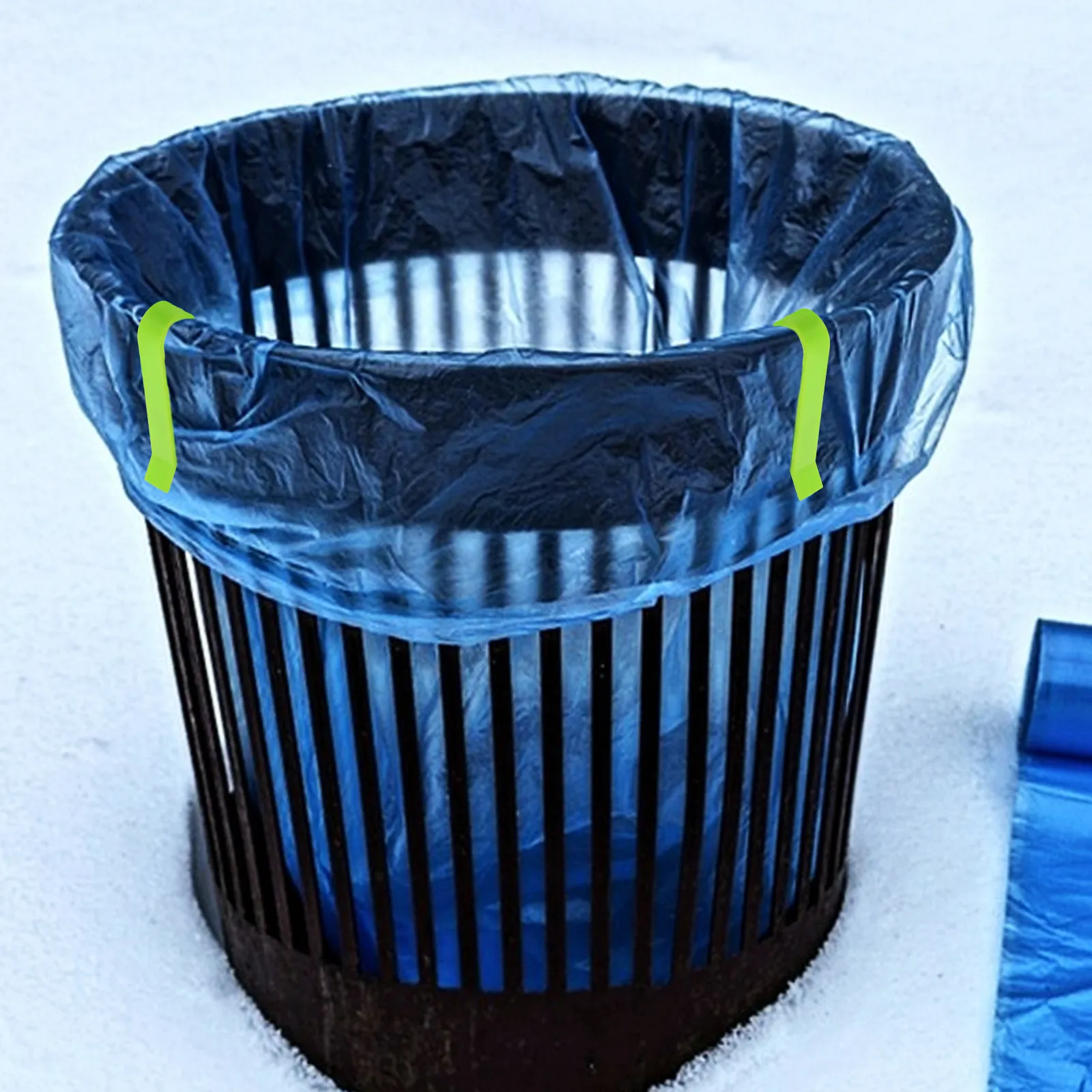 

10Pcs Garbage Bag Clamp Plastic Trash Can Bag Clips for Kitchen Office Basket Secure Fixation Non-Slip Smooth Edge