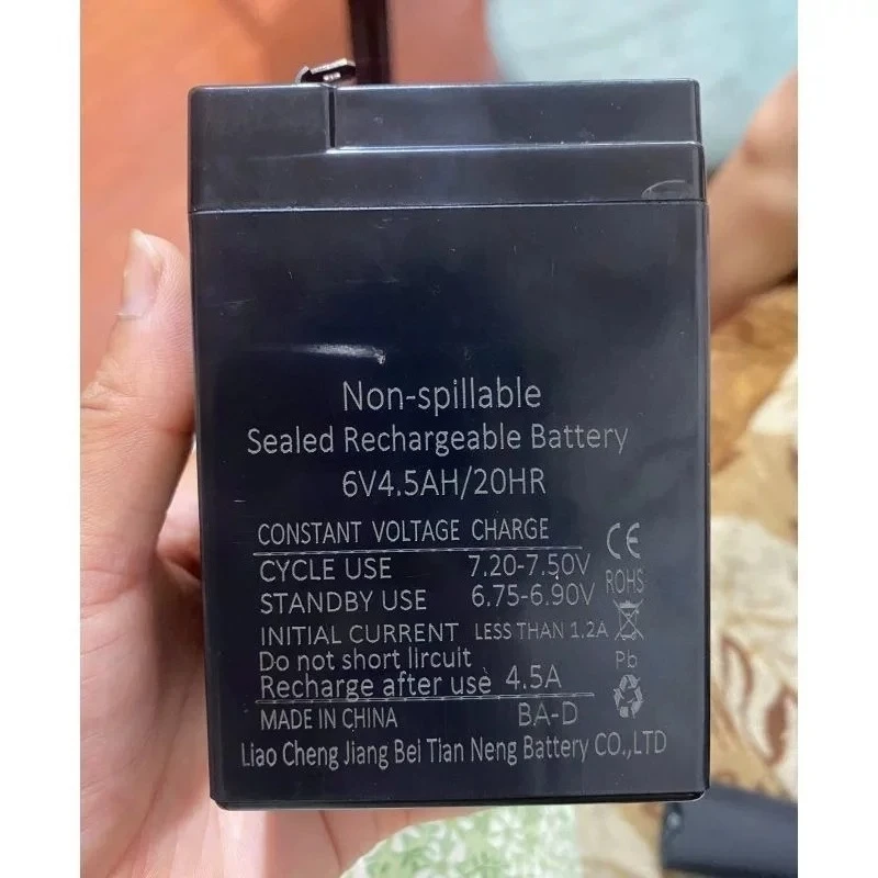 .。for TYNtyn battery 6V4.5AH/20HR battery children's toy car stroller car special battery.。