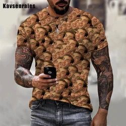 Hot Sale Funny Nicolas Cage Printed 3D T-shirt Men Women Fashion Casual Harajuku Tees Oversized Tops 2XS-5XL
