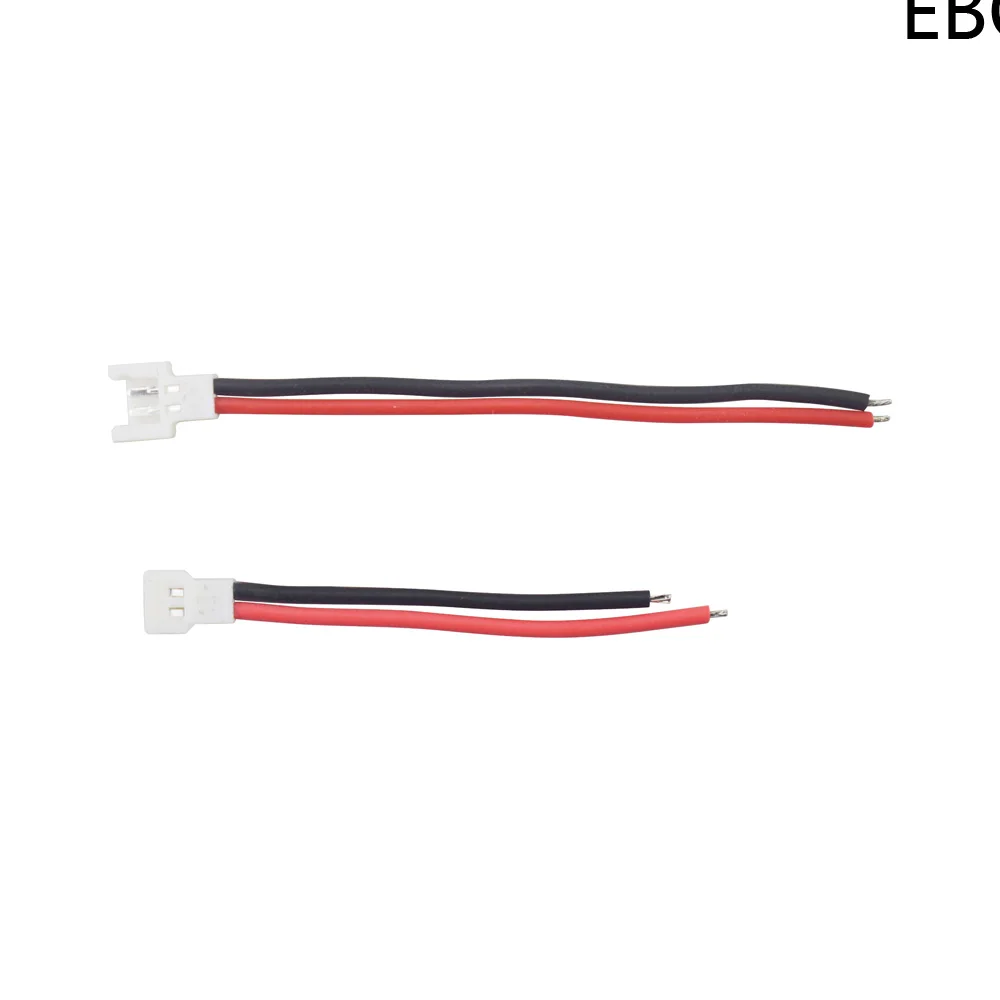 5 pairs * EBOYU XH 2.54 مللي متر 2 دبابيس 22AWG الذكور والإناث موصل مع 62-83 مللي متر الأحمر الأسود سلك كابل ل RC الطائرة بدون طيار قارب سيارة اللعب