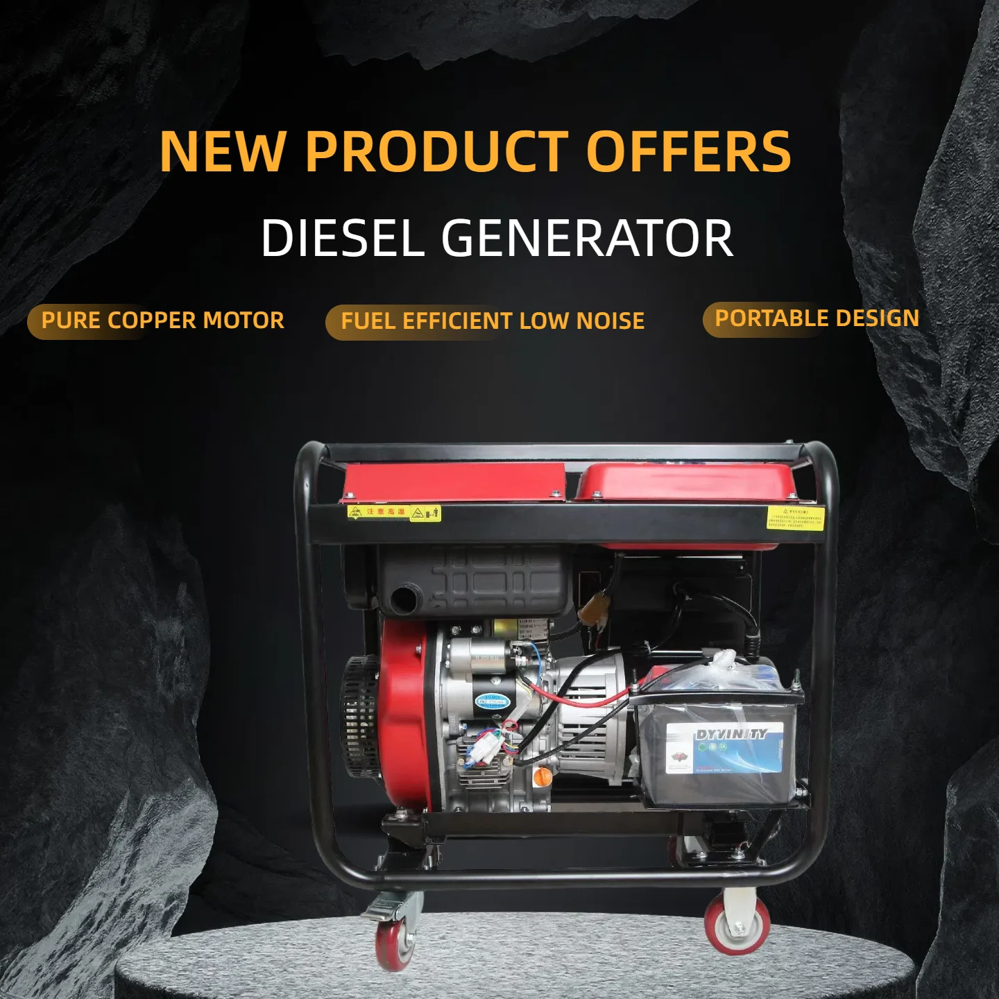 

Travel Electricity Made in China Generator Factory Direct Sales Add to Diesla Ready-to-use 3000 Watt Generators Portable