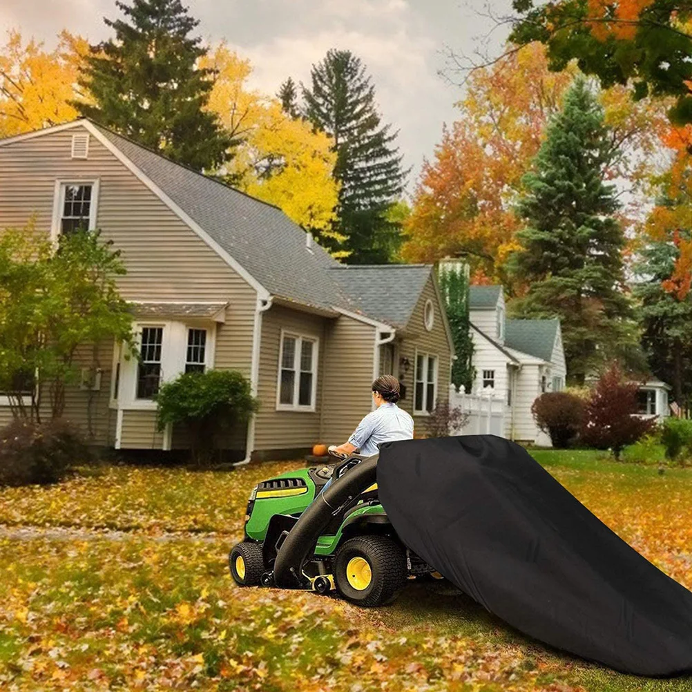 1個入り 庭の落ち葉袋 庭のゴミ用 耐久性のある巾着デザイン 芝生掃除用 黒色ゴミ袋 落ち葉袋 芝生ガーデンバッグ