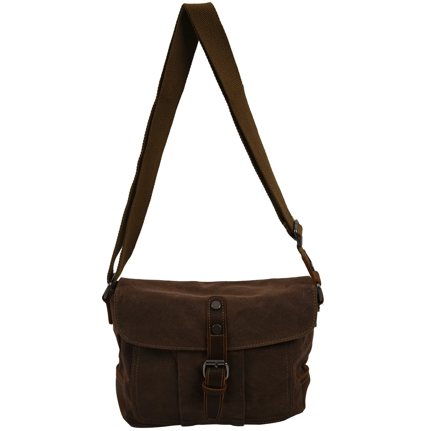 

Crossbody Men'S Shoulder Bag Waterproof Canvas Bag Men'S Casual Messenger Bag