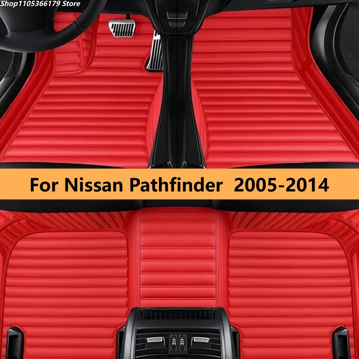 

Car Floor Mats For Nissan Pathfinder 2005 2006 2007 2008 2009 2010 2011 2012 2013 2014 All Weather Waterproof Car Floor Mats