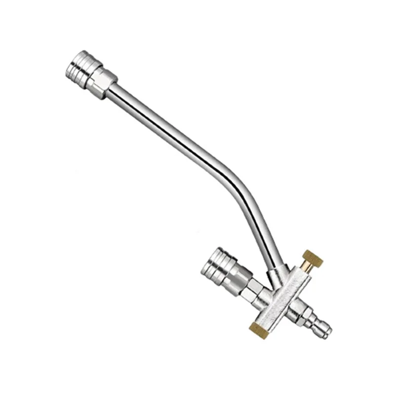 

F-T Foam Nozzle Dual Connector Accessories Dual Use Switch Foam Nozzle 1/4 Inch High Pressure Washer Foam Nozzle