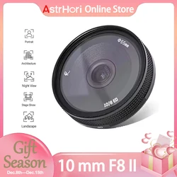 AstrHori 10mm F8 II APS-C Fisheye Lens for Lanscape compatible with Sony NEX-3R Olympus G5 Fuji X-T1 X-T10