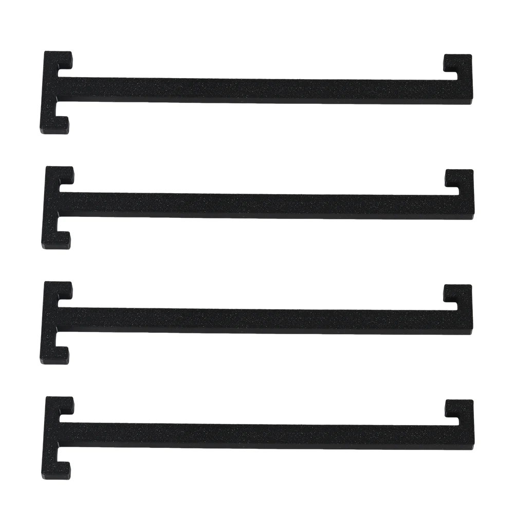 4Pcs Car Show Plate Holder Front & Rear Display Plate Hanger Bracket Auto Sales Exhibition Valeting Plate Fixing Support Practic