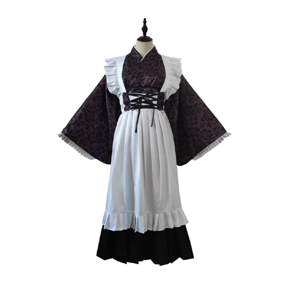 

Unisex Anime Cos Kitagawa Marin Maid Cosplay Costume Kimono School Uniform Sets