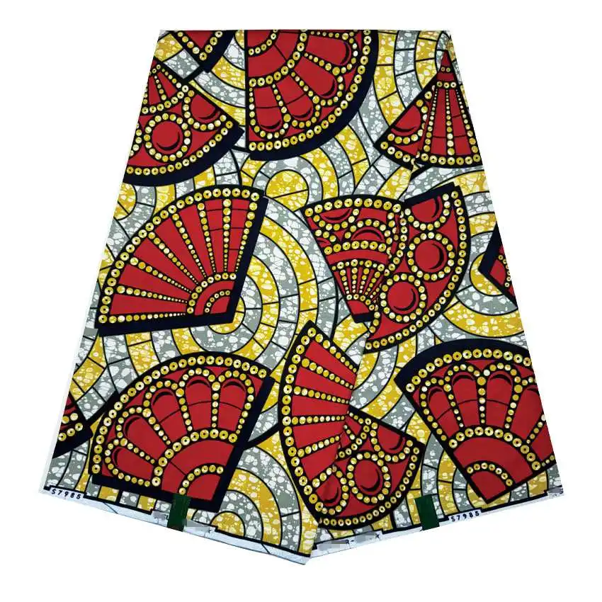 

Veritable Dutch Super-W Guaranteed Super Real Wax Print Fabric Hollandais Pagne Africa Dress 100% Cotton Wax Pagne Tissu VLS4121