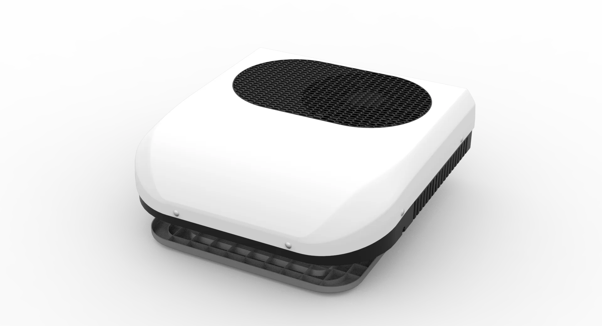 مكيف هواء صغير RV 12/24 فولت على السطح لشاحنة فان النوم تيار مستمر Rv فان على السطح مع حالة جديدة لحافلة الشاحنة #2