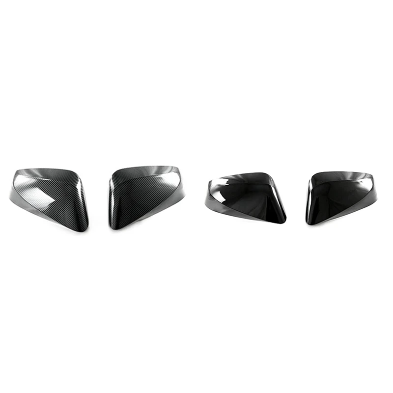 2Pcs Left+Right Door Mirror Cover Rear View Mirror Housing For Lexus 350 RX350H 500 2022-2023