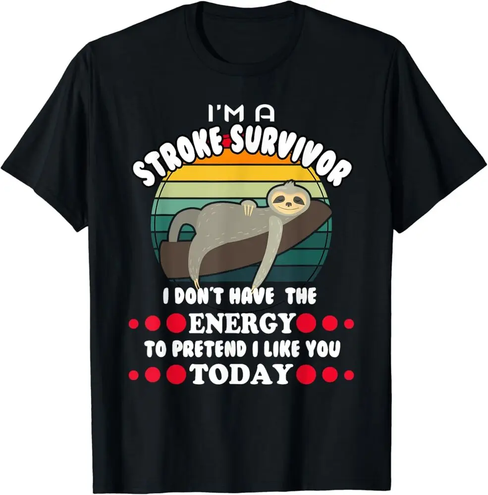 

Funny Stroke Survivor Design Best Gift Idea Premium T-Shirt Anime Graphic T-shirts for Men Clothing Women